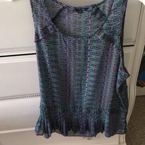 Flowy Peplum Tank